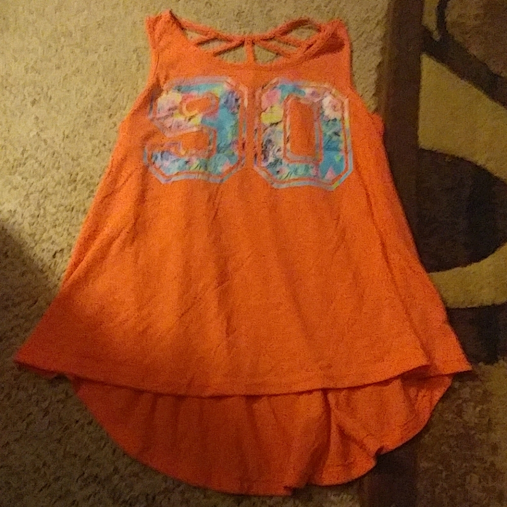 Pink tank top